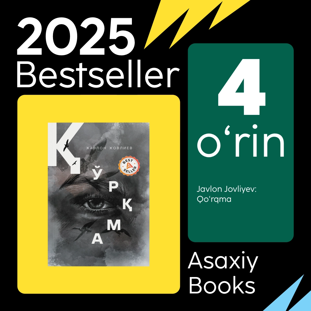 "Asaxiy Books yil bestsellerlari 2025" to&lsquo;plami - uygacha yetkazish bepul! bo'lib to'lash