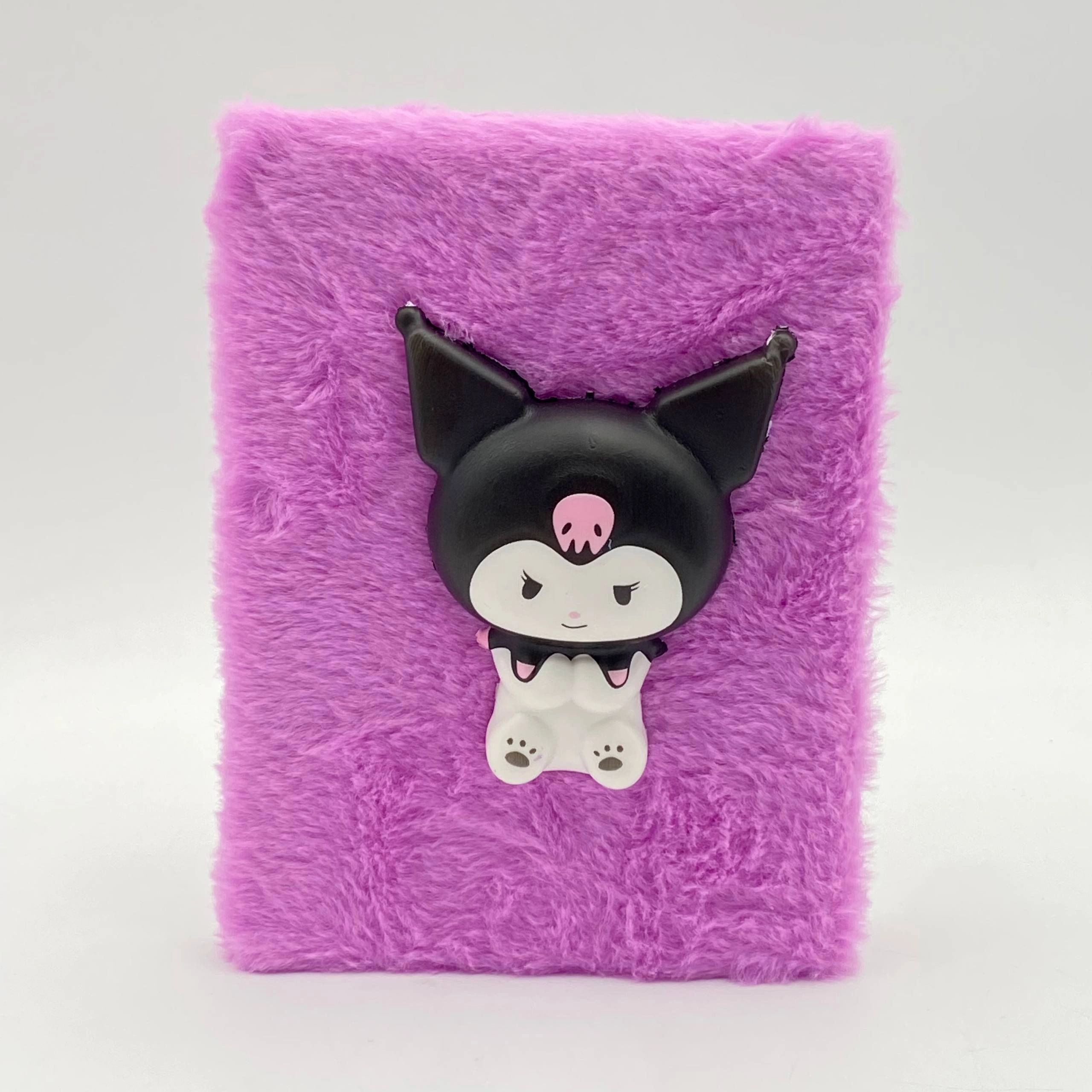 Пухлый блокнот Kuromi (розовый, голубой, фиолетовый) онлайн