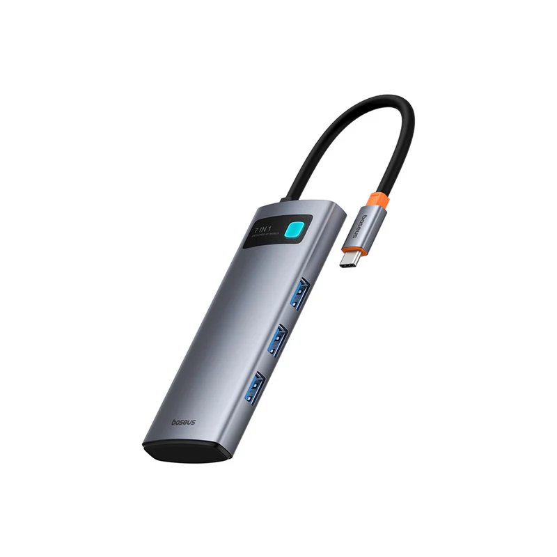Концентратор USB-C Baseus Joystar 7 в 1 в Узбекистане
