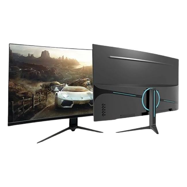 Монитор ZIFFLER 27GM300 27" Curved monitor (HDMI+DP+Audio out+DC) VA panel 300hz  RGB  stand купить