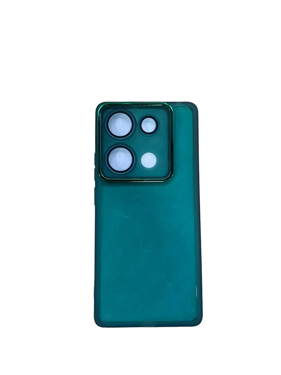 Чехол для Redmi Note 13 4G зеленый - фото №2 Чехол для Redmi Note 13 4G зеленый купить