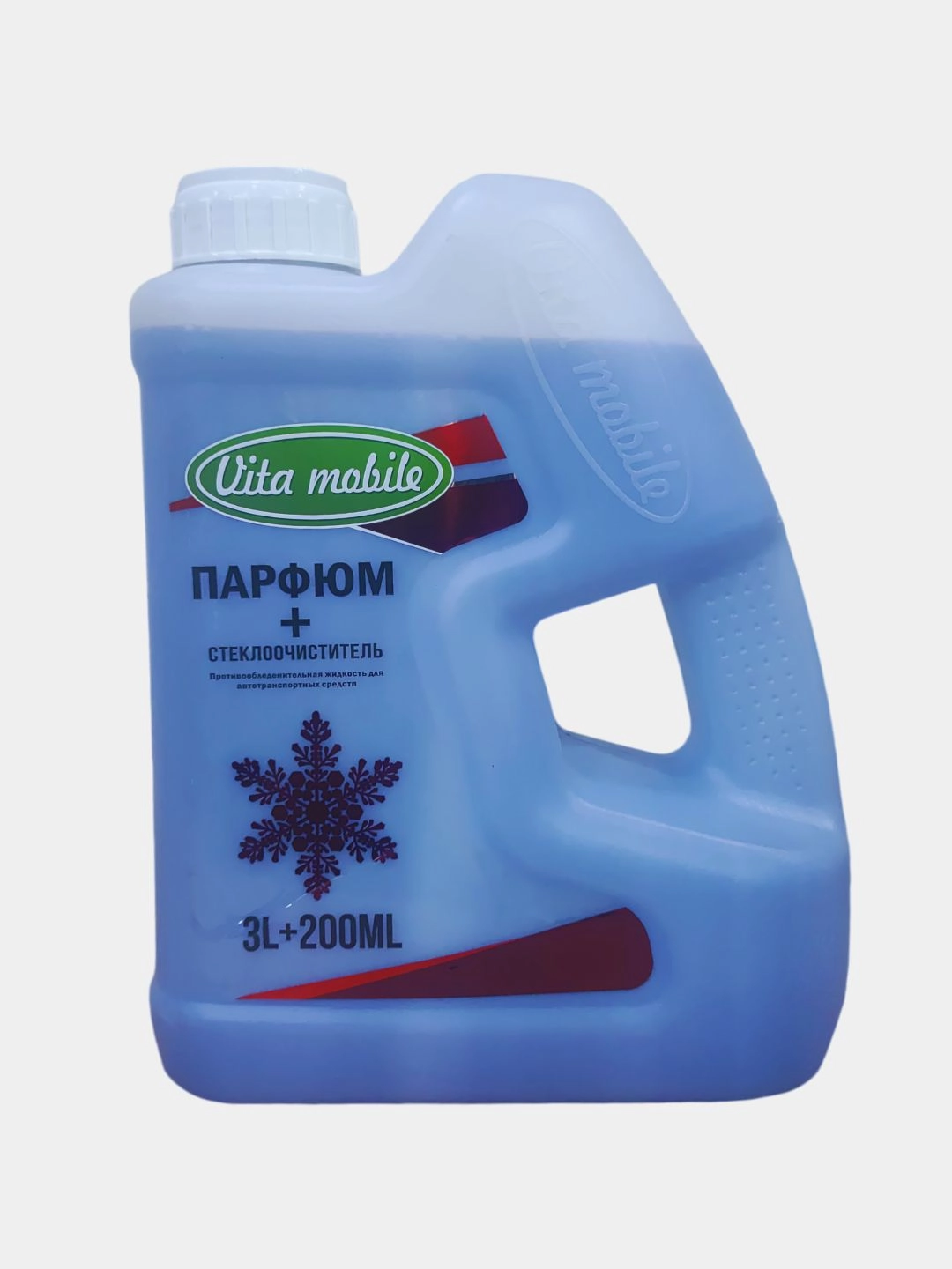 Ароматизированный стеклоочиститель VITA MOBILE -20 +60* незамерзайка+парфюм, 3.2 л синий купить