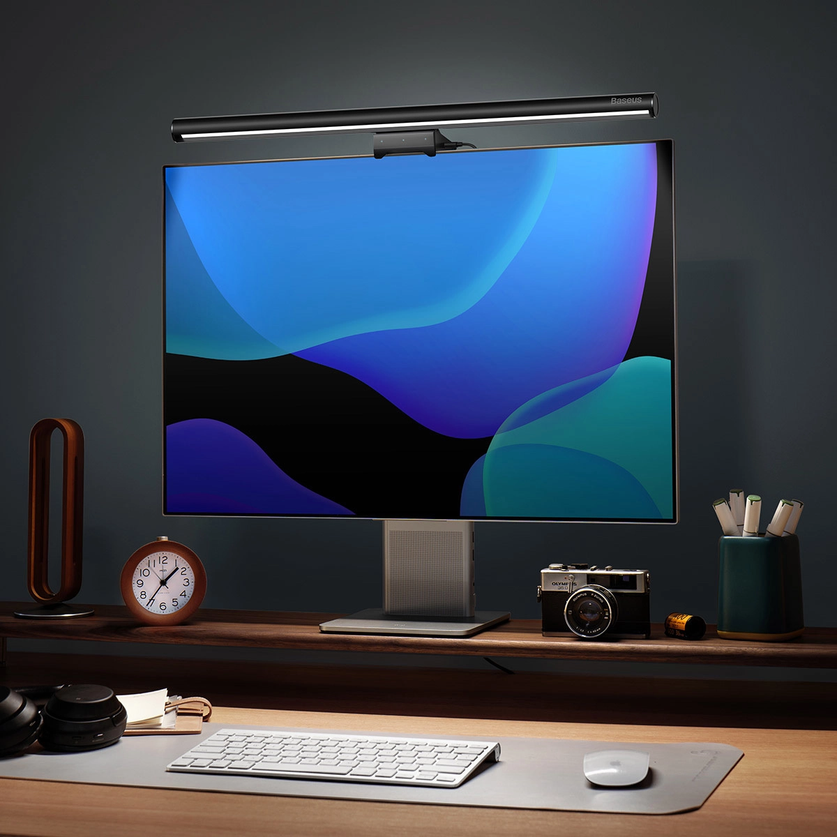 Baseus i-Wok2 Series USB Asymmetric Monitor Bar Light Source Screen Hanging Light (Youth) monitor uchun chiroq sotib olish