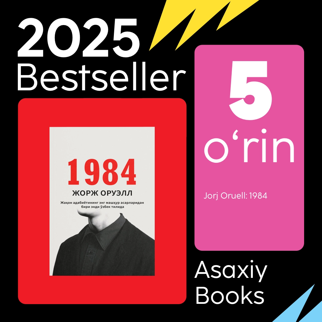 "Asaxiy Books yil bestsellerlari 2025" to&lsquo;plami - uygacha yetkazish bepul! narxi