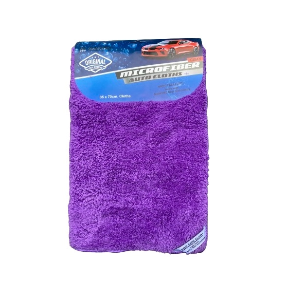 Avtomobil uchun mikrofiber, siyoq rang sochiq, uy uchun latta, ikki tomonlama mashinaga sotib olish