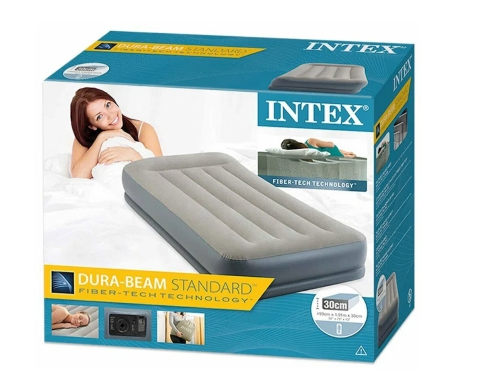 Intex 64166 shishirilgan krovati narxi