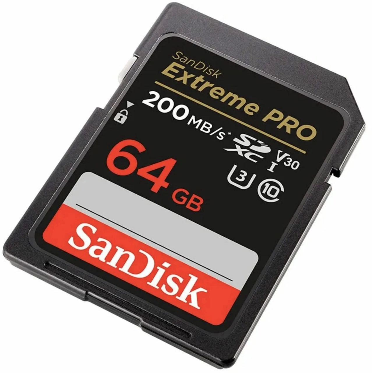 Карта памяти SanDisk Extreme Pro SDXC UHS Class 10 V30 200MB/s 64GB в Узбекистане