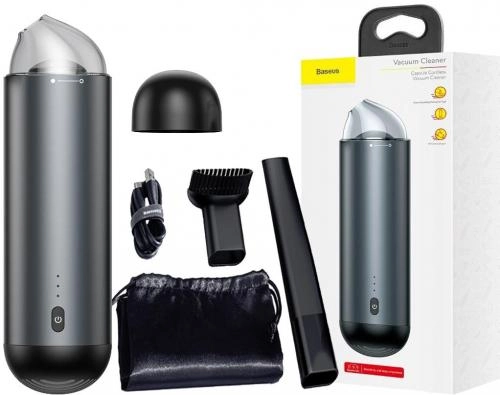 Портативный Пылесос Baseus Capsule Cordless Vacuum Cleaner (Black) рассрочка