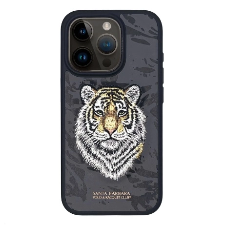 iPhone 15 Pro/Pro Max uchun Santa Barbara Polo Savanna ko'k g‘ilofi sotib olish