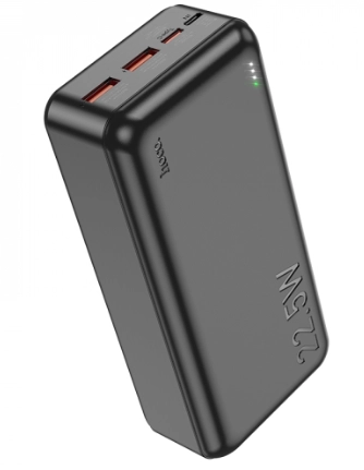 Hoco J101B Astute 30000mAh qora portativ akkumulyatori arzon