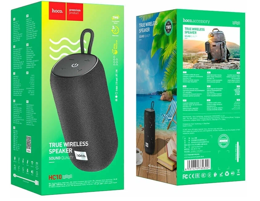 Портативная акустика Hoco HC10 Black в Узбекистане