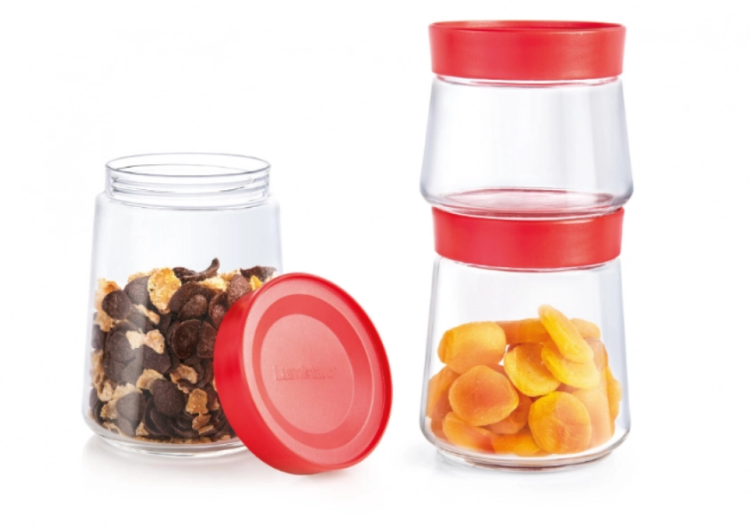 Mahsulotlar saqlash konserva Luminarc Swing Red  0,75 l (Q6638) O'zbekistonda