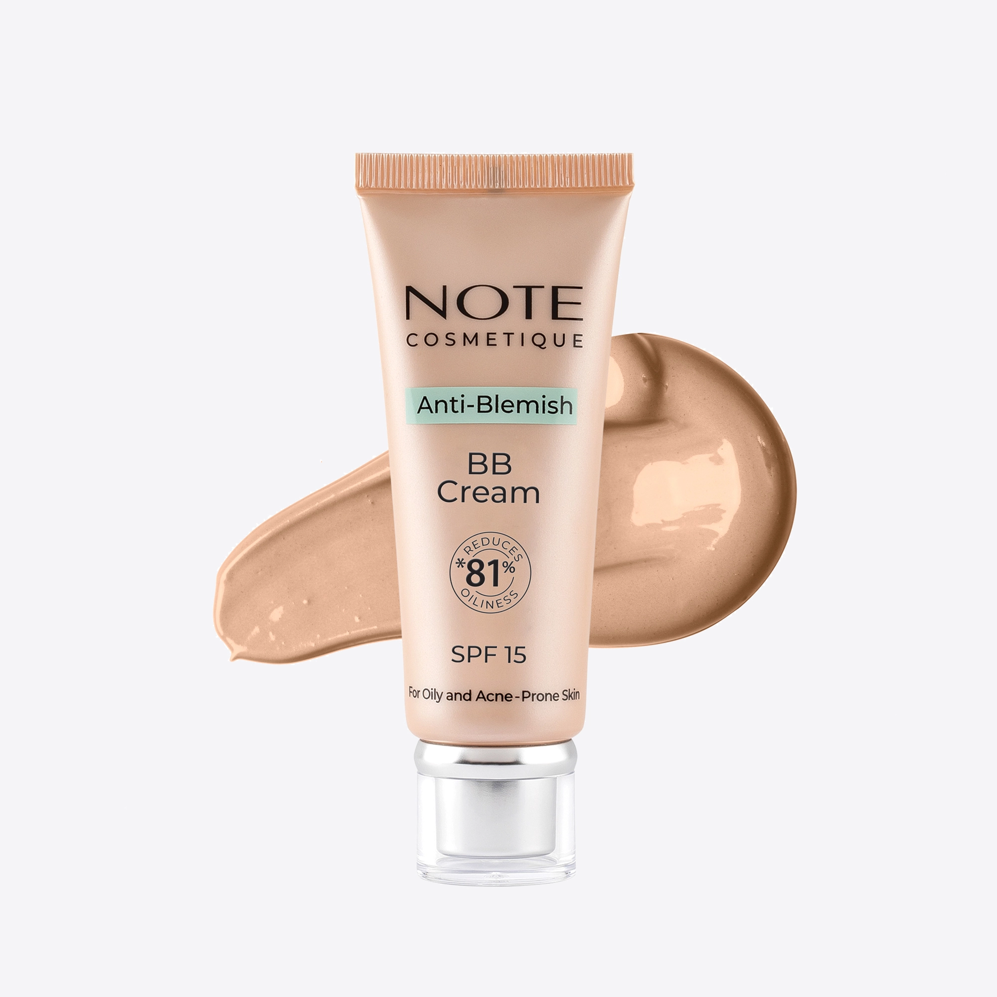 NOTE BB CREAM ANTI BLEMISH 04 (30 ml) tonal kremi O'zbekistonda
