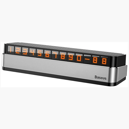 Наборная автовизитка Baseus Temporary Parking Number Plate ACNUM-B0S недорого