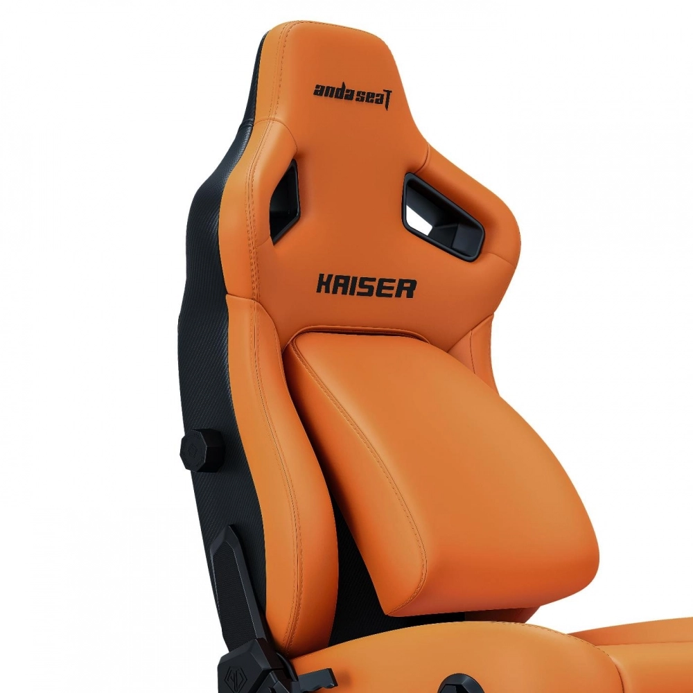 Игровое кресло Anda Seat Kaiser 4 Size L Orange Premium PVC онлайн