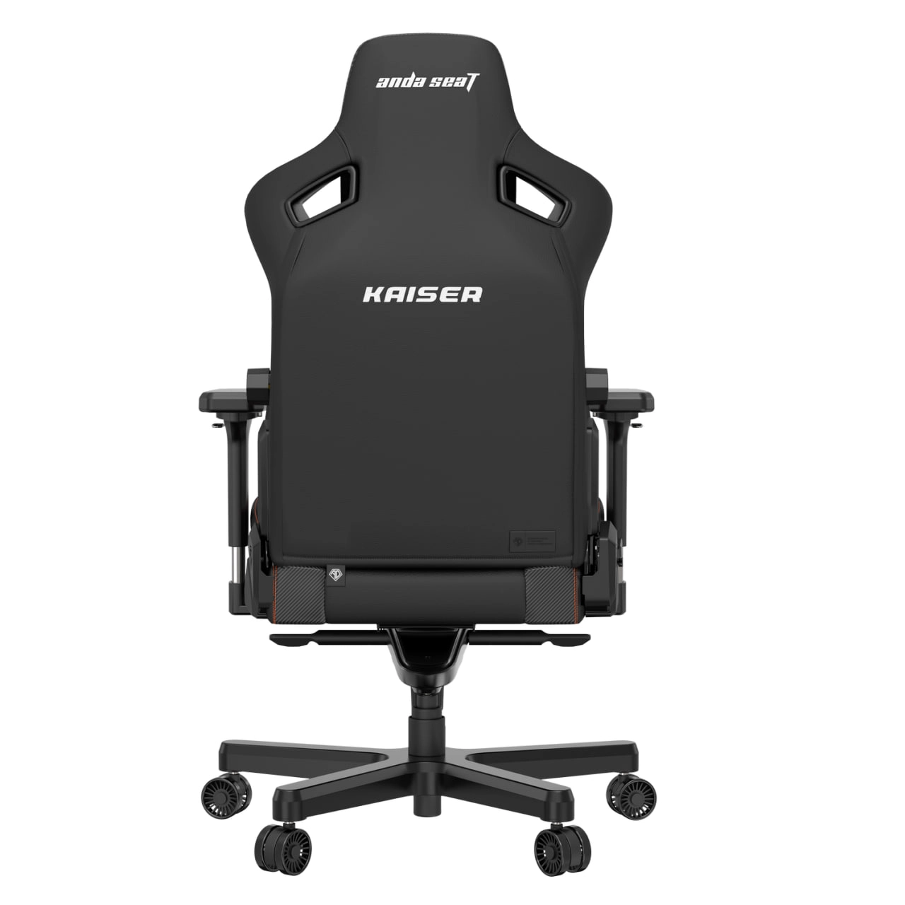 Игровое кресло Anda Seat Kaiser 3 Size L Black PVC рассрочка