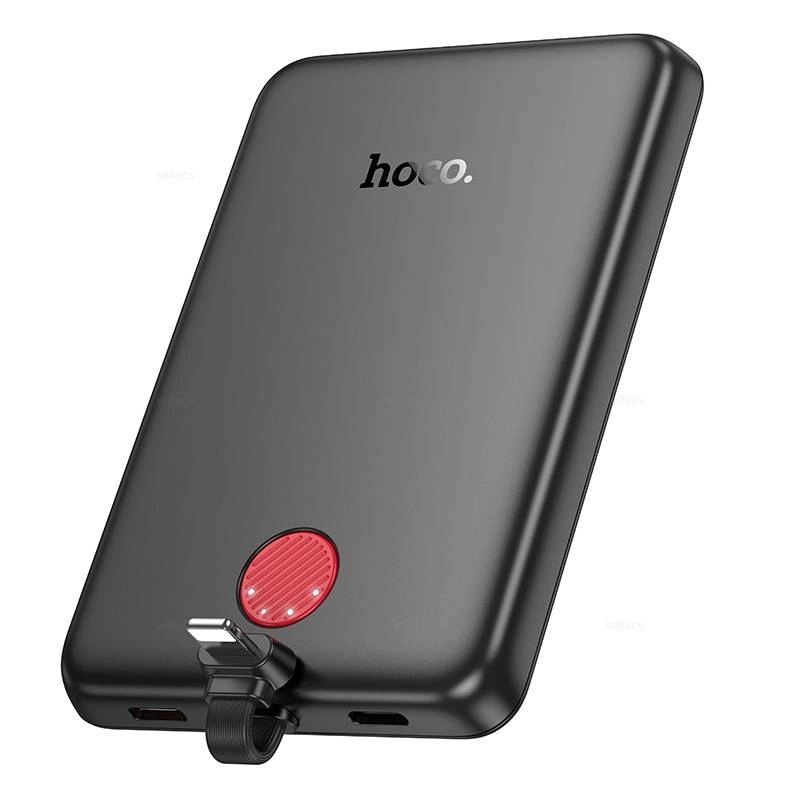 Hoco 5000mAh J133 Lightning qora tashqi akkumulyatori - rasm №2 Hoco 5000mAh J133 Lightning qora tashqi akkumulyatori sotib olish