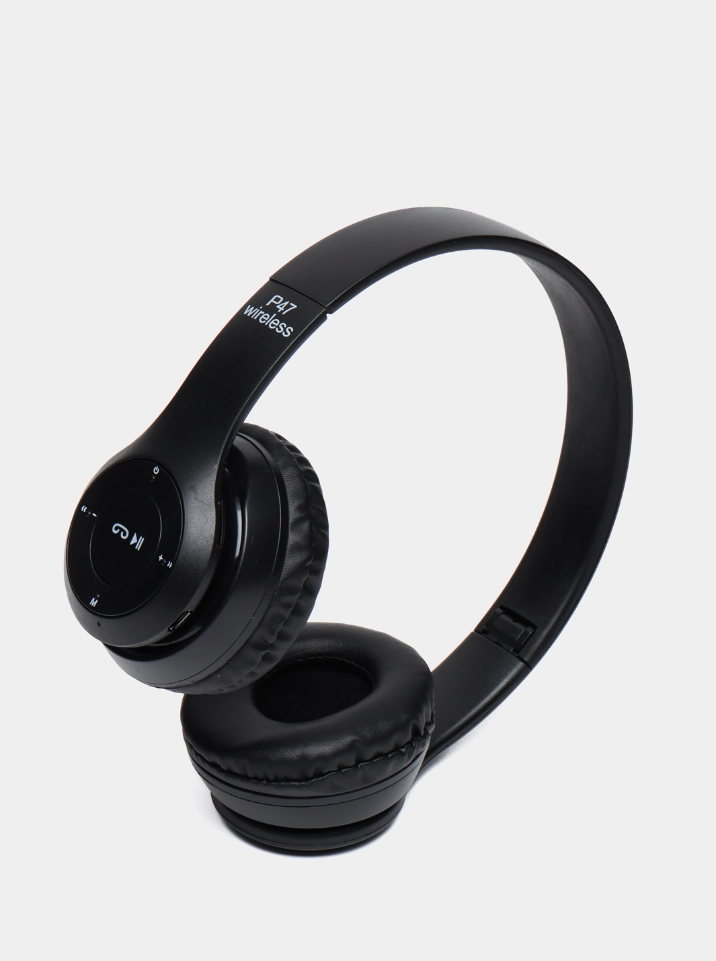 Bluetooth P47 Wireless, Black simsiz quloqchini sotib olish