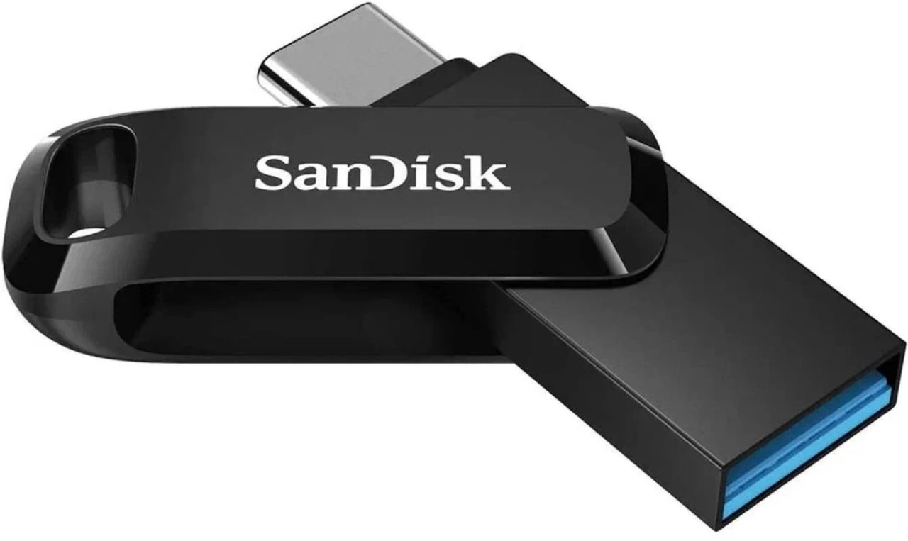 SanDisk Ultra Dual Drive Go USB Type-C 64GB (kompyuter uchun, smartfon uchun) USB-fleshkasi O'zbekistonda