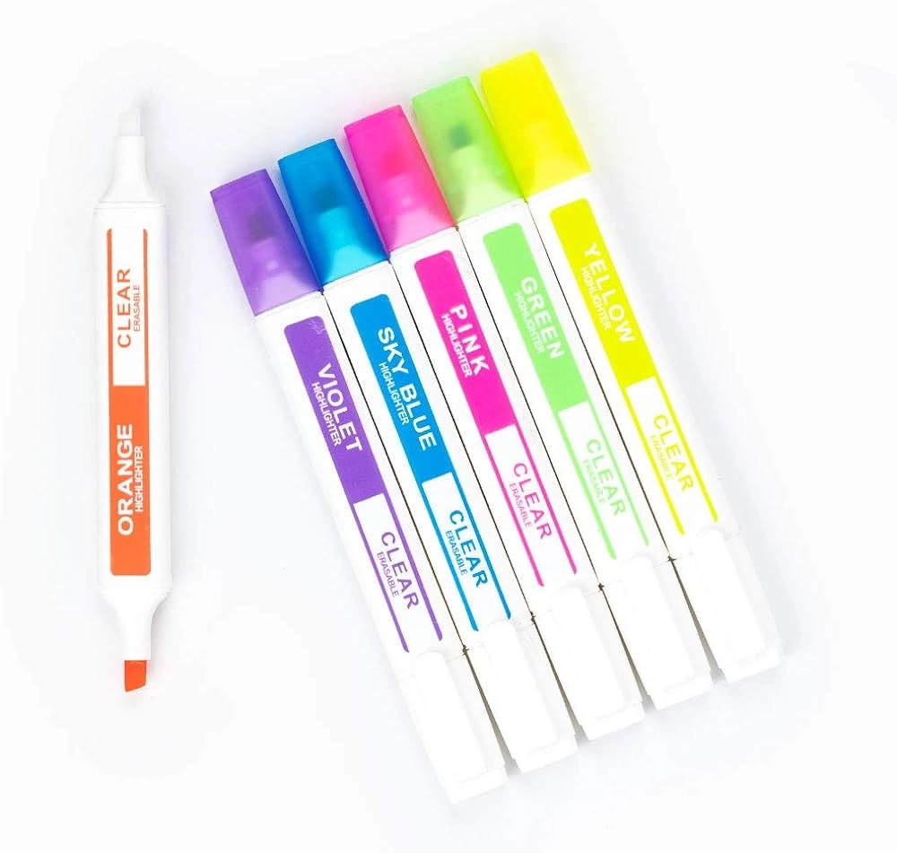 Matn belgilagich va yozuvni o'chirgich (6 dona) sotib olish