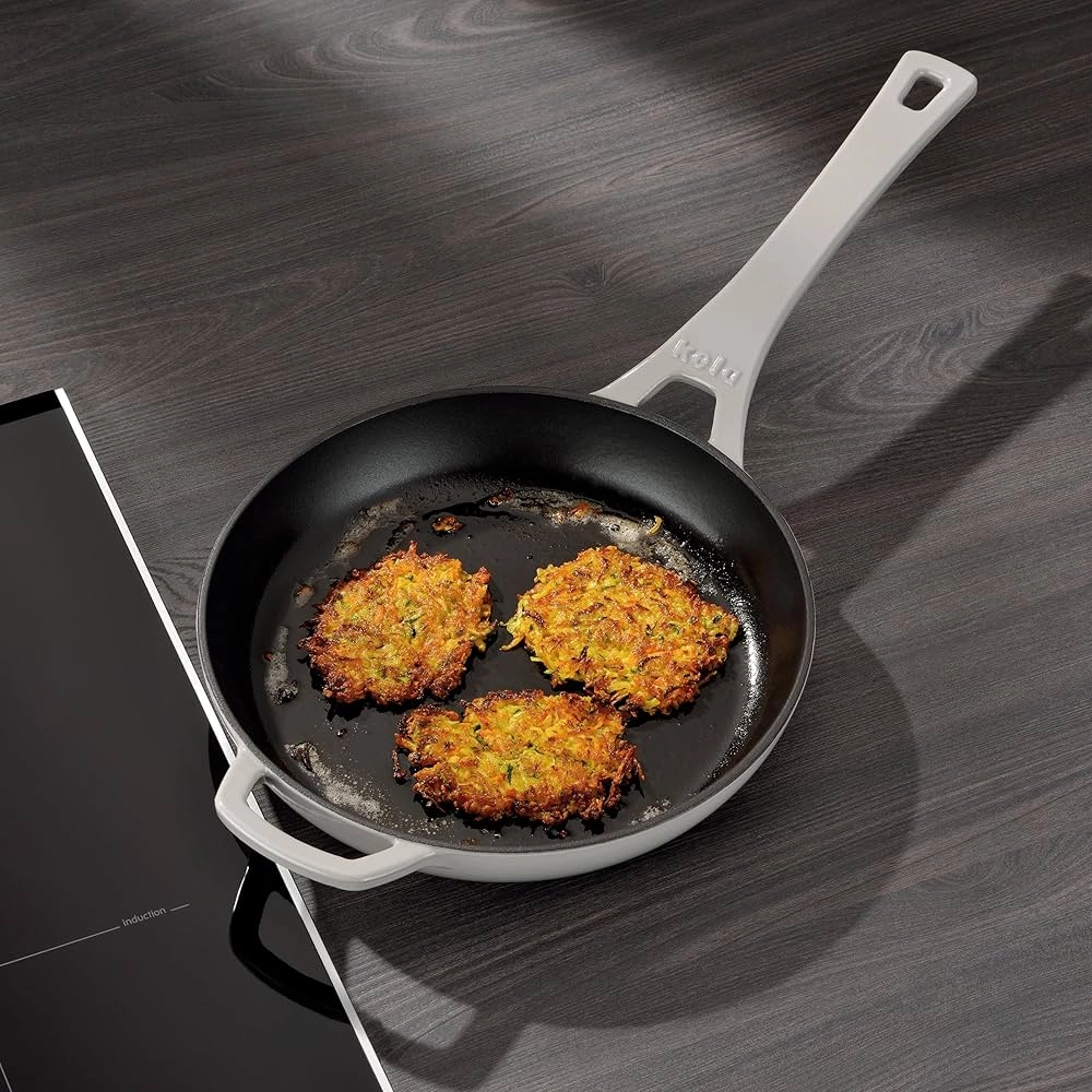 Сковорода чугунная KELA Calido, 28 см, светло-серая 12613 в Узбекистане