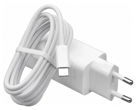 Сетевое зарядное устройство Xiaomi 65W GaN Fast Charger Type-A + Type-C ,White онлайн