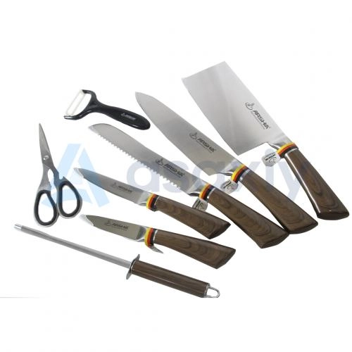 Arshia (jigarrang) pichoqlar to‘plami O'zbekistonda