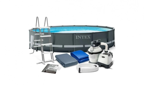 Каркасный бассейн Intex Ultra XTR Frame 488x122см 26326 недорого