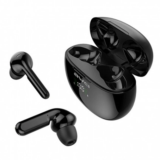 Беспроводные наушники AWEI T12P черный недорого