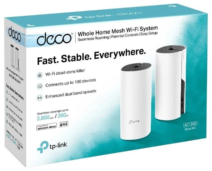 Wi-Fi Mesh система TP-LINK Deco M4 (2-pack) недорого