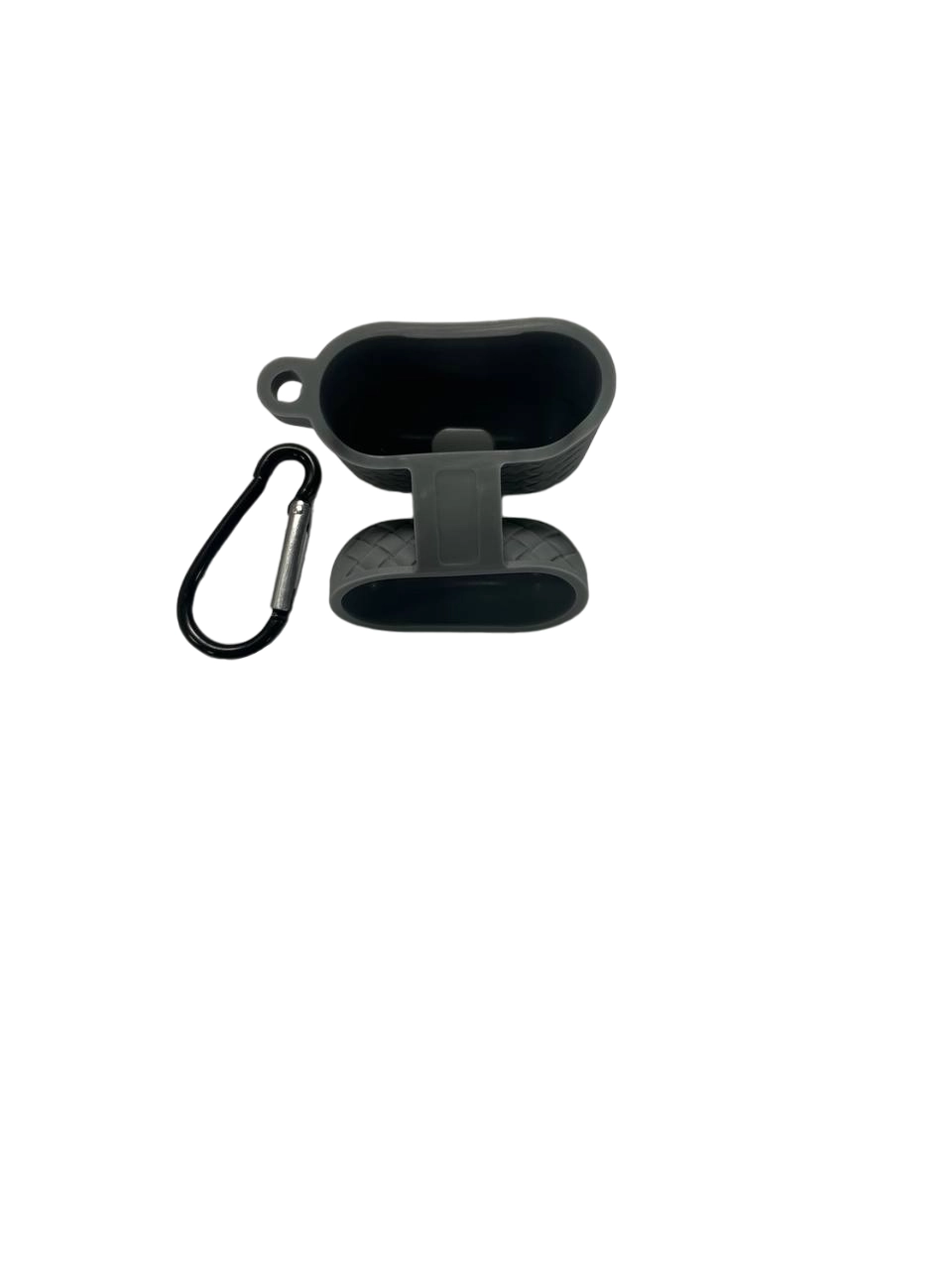 Силиконовый чехол для подвешивания Chexol Airpods 1/2 CH0546 серый недорого