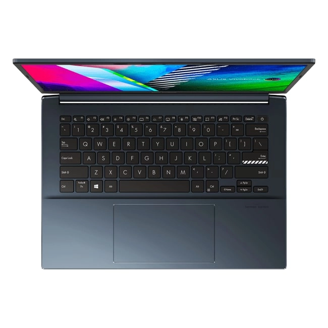 Ноутбук ASUS VivoBook Pro K3400PA-KM089. Intel Core I5-11300H. DDR 16Gb. SSD 512 Gb. 14" Oled. RU KB. Quite Blue недорого