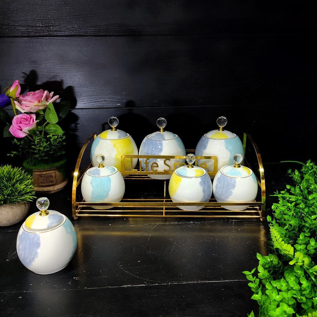 Life smiledan saqlash uchun idishlar to'plami (7 ta buyum KK) bo'lib to'lash