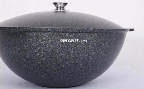 Kukmara 6l Granit Ultra (Original, Blue) qozoni - rasm №10 Kukmara 6l Granit Ultra (Original, Blue) qozoni rasm bilan