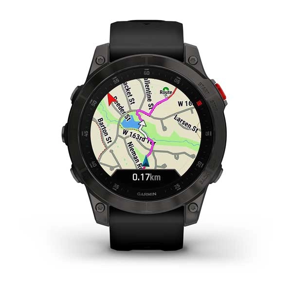 Смарт часы Garmin EPIX (Gen 2) Sapphire Gray titanium с фото