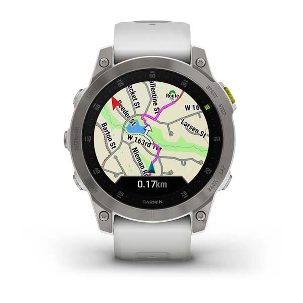 Смарт часы Garmin EPIX (Gen 2) Sapphire White titanium с фото