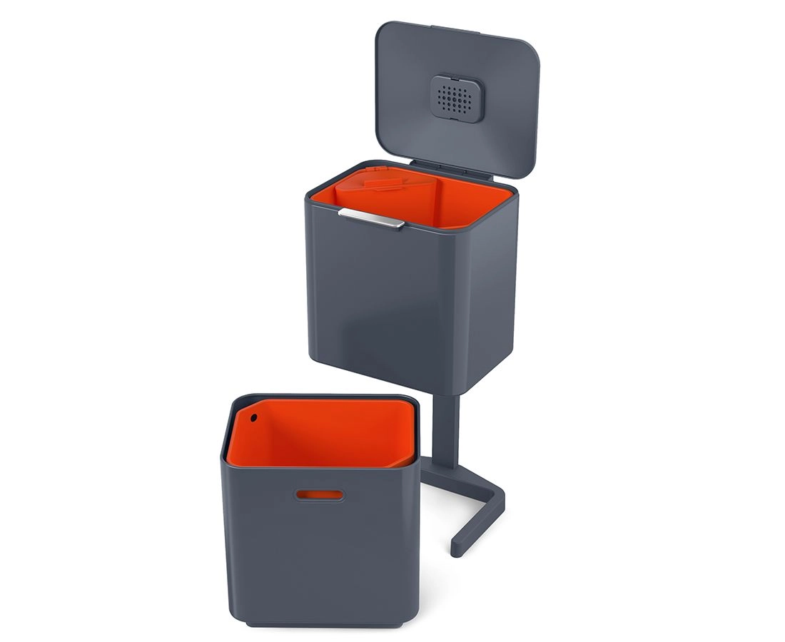 Joseph Joseph Totem Max 60 l 30062 ikki qutili axlat konteyneri rasm bilan