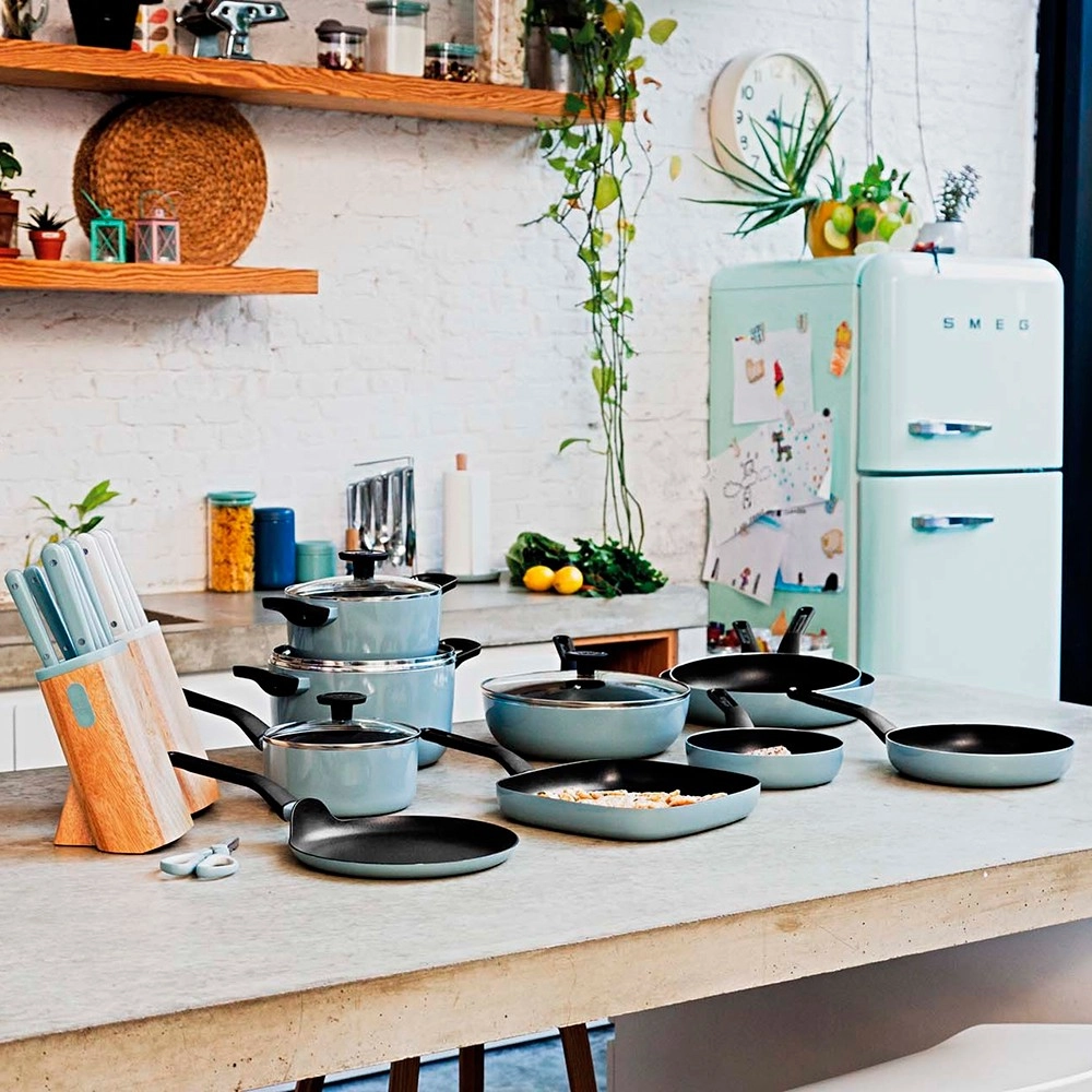 Набор посуды BergHOFF LEO SLATE с антипригарным покрытием 7 предметов 3950407 с фото