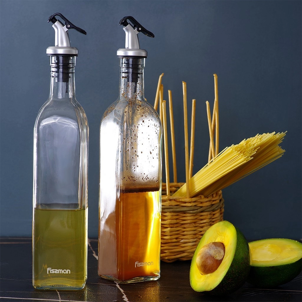 Набор бутылок для масла и уксуса Fissman 500 мл 6418 rasm bilan