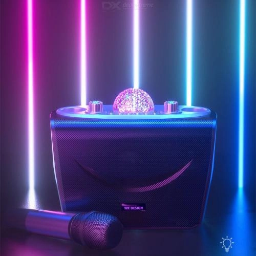 Портативная колонка с микрофоном Remax D19 Bluetooth Speaker в Узбекистане