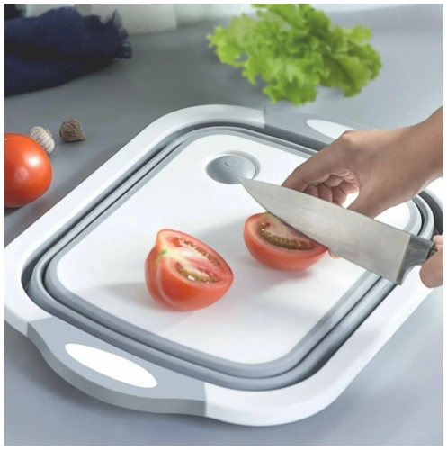 Доска разделочная трансформер кухонная, складная 2в1 недорого