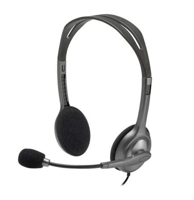 Компьютерные наушники Logitech Stereo Headset H111 купить
