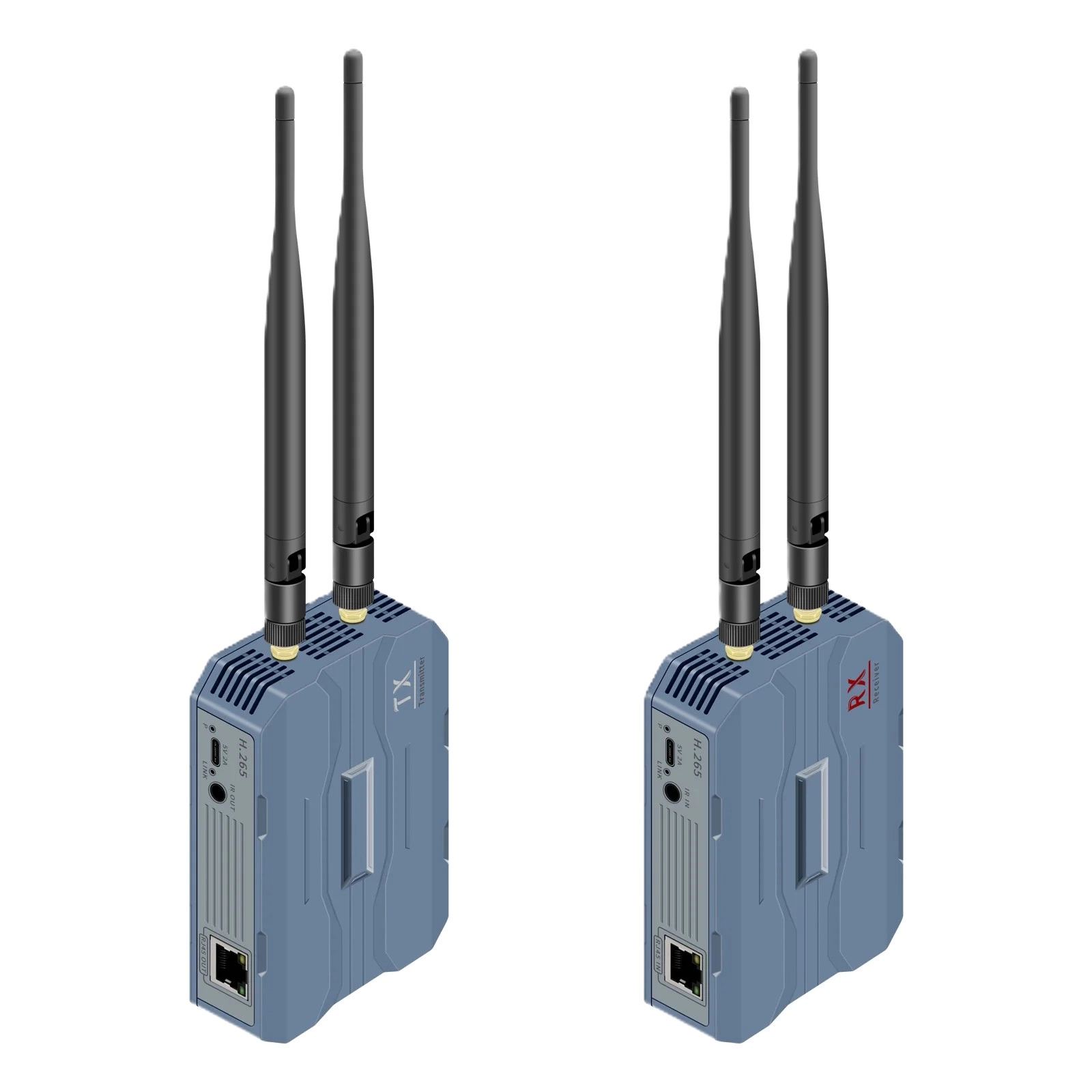 Simsiz video uzatish to&lsquo;plami HDMI Extender 4K 30hz (Pro H265)  , Grey O'zbekistonda