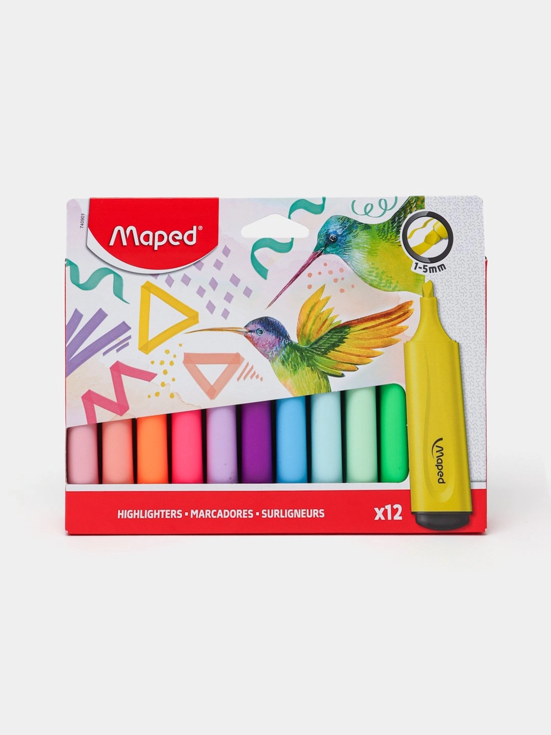 Маркер текстовой Maped "Creativ Plaster Friends Super Girl", 12 цветов купить