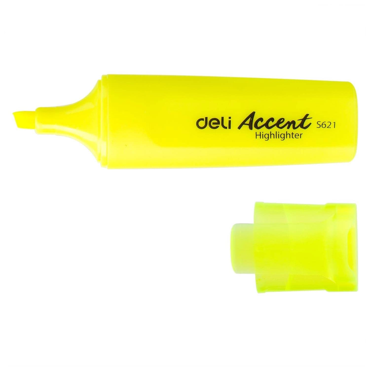 Highlighter Deli S621 matn belgilagich (sariq, dona) - rasm №3 Highlighter Deli S621 matn belgilagich (sariq, dona) arzon