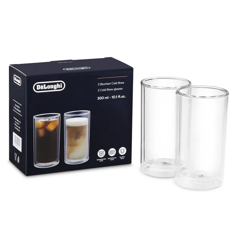 Набор стаканов DeLonghi Cold Brew Glasses DLSC325 2шт недорого