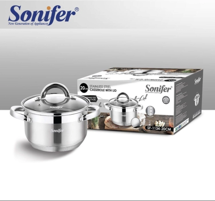 Кастрюля Sonifer SF-1134-20CM купить