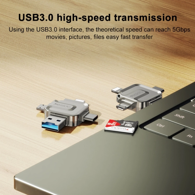 Переходник Yesido GS23 Micro USB - фото №4 Переходник Yesido GS23 Micro USB в Узбекистане