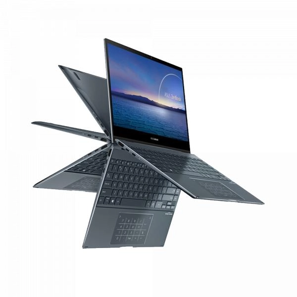 Ноутбук Asus ZenBook Flip UX363E . Core i5-1135G7 . DDR4 8GB . SSD 512GB . 13.3" FullHD oled. Win 10. Ru KB. +Сумка. Pine Grey недорого