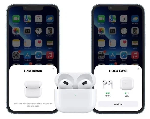 Hoco EW43 simsiz eshitish vositasi onlayn
